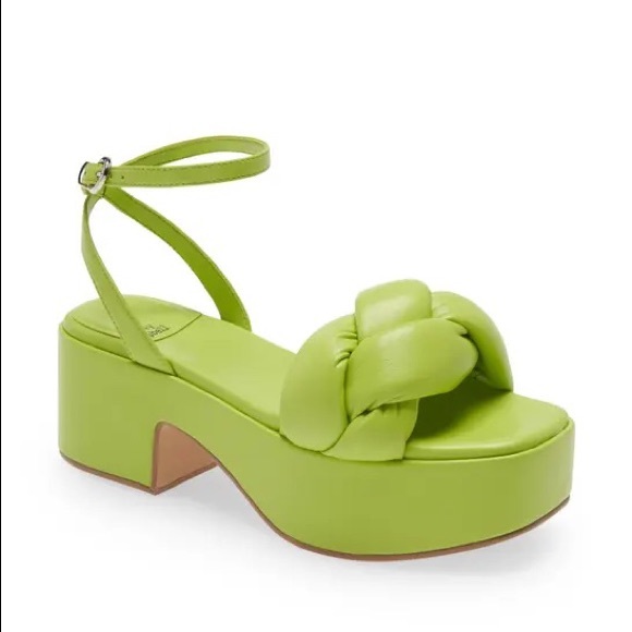 JEFFREY CAMPBELL BRAIDED PLATFORM SANDAL - Picture 1 of 5